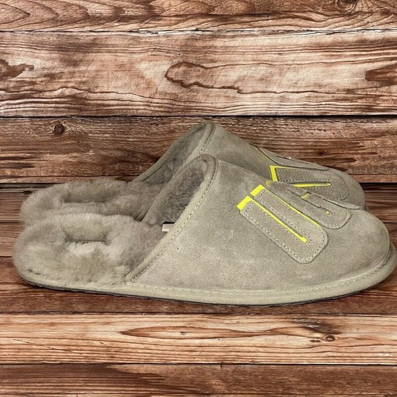 UGG Shoes Ugg Scuff Slipper Mens Sizes Logo Graphic Shadow Pumice